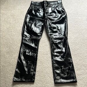 Gap NEW leather pants
